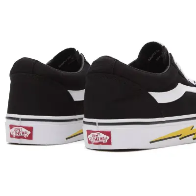 Vans Vn000Cp0 Yt Ward Sneakers Siyah Çocuk Spor Ayakkabı - 4