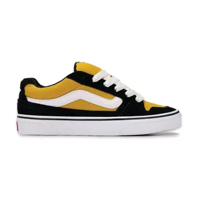 Vans Vn000Cxz Caldrone Sneakers Siyah-Sarı Unisex Spor Ayakkabı 