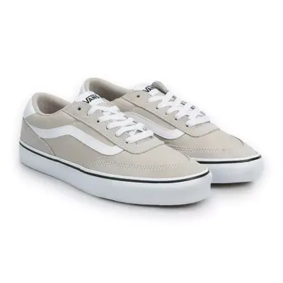 Vans Vn000D7Q Brooklyn Ls Sneakers Açık Gri Unisex Spor Ayakkabı 