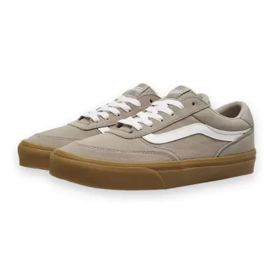 Vans Vn000D7U Brooklyn Ls Sneakers Bej Unisex Spor Ayakkabı 