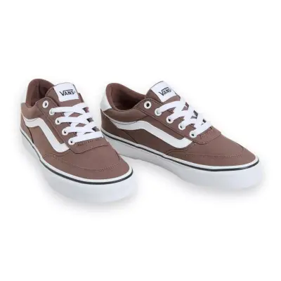 Vans Vn000D7U Brooklyn Ls Sneakers Kahverengi UN Spor Ayakkabı - 3