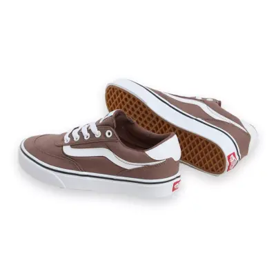 Vans Vn000D7U Brooklyn Ls Sneakers Kahverengi UN Spor Ayakkabı 