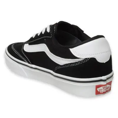 Vans Vn000D7U Brooklyn Ls Sneakers Siyah Unisex Spor Ayakkabı - 4