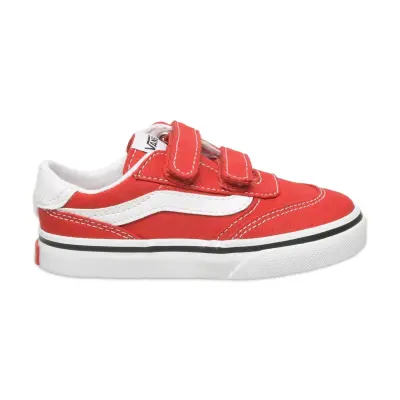 Vans Vn000D7X Brooklyn Ls V Sneakers Kırmızı Çocuk Spor Ayakkabı - 1