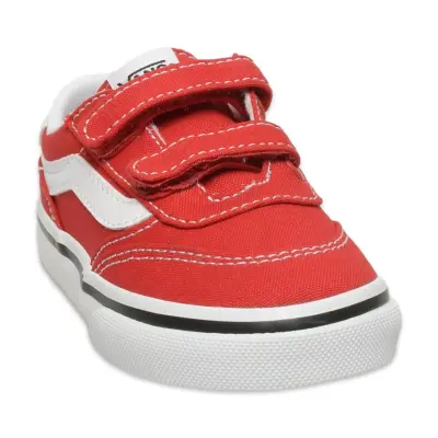 Vans Vn000D7X Brooklyn Ls V Sneakers Kırmızı Çocuk Spor Ayakkabı - 3