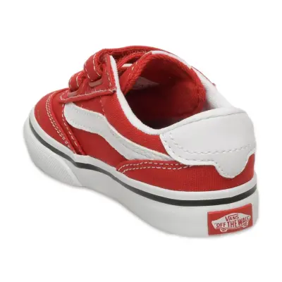 Vans Vn000D7X Brooklyn Ls V Sneakers Kırmızı Çocuk Spor Ayakkabı - 4
