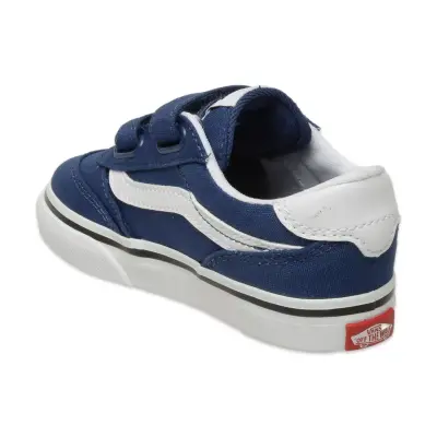 Vans Vn000D7X Brooklyn Ls V Sneakers Mavi Çocuk Spor Ayakkabı - 4