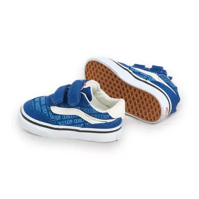 Vans Vn000D7X Sneakers Mavi Kız Çocuk Spor Ayakkabı - 4