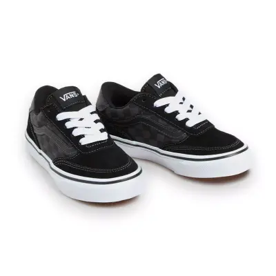 Vans Vn000D82-K Brooklyn Ls Sneakers Siyah Kız Çocuk Spor Ayakkabı 
