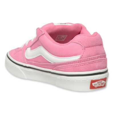 Vans Vn000Dby Caldrone Sneakers Pembe-Beyaz Kadın Spor Ayakkabı - 4