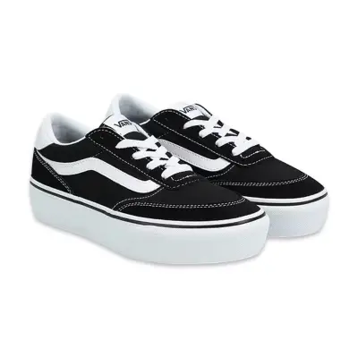 Vans Vn000Dc4 Brooklyn Ls Platform Sneakers Siyah Unisex Spor Ayakkabı - Vans (1)