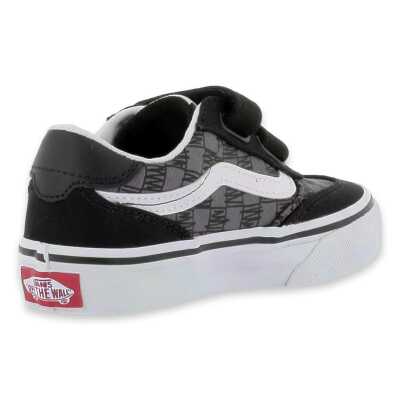 Vans Vn000Ekg Brooklyn Ls V Sneakers Siyah Çocuk Spor Ayakkabı - 4