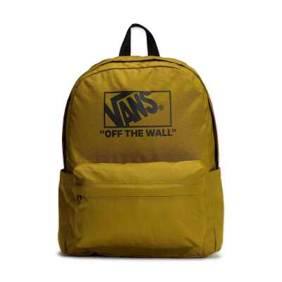 Vans Vn000H4W Old Skool Check Backpack Hardal Unisex Spor Çanta 