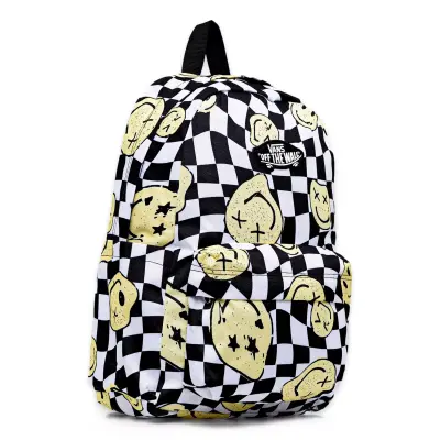 Vans Vn000H56 Old Skool Grom Backpack Beyaz-Siyah Unisex Spor Çanta - Vans (1)