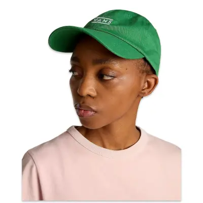 Vans Vn000Hs6 Half Box Curved Bill Jockey Yeşil Unisex Şapka - 4
