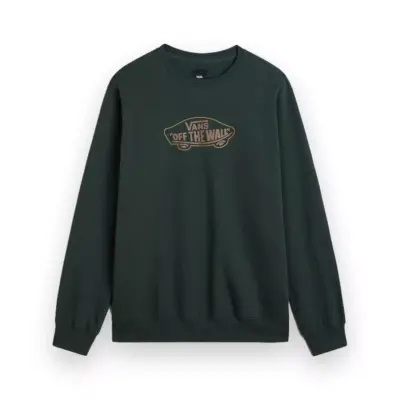 Vans Vn000Hwt Off The Wall Board Crew Yeşil Unisex Sweatshirt - 2