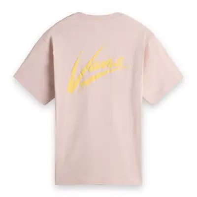 Vans Vn000K42 Brush Script Loose Ss Gül Kurusu Erkek T-Shirt - 1