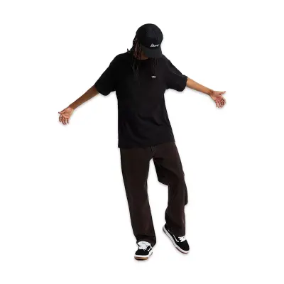 Vans Vn000P1P Left Chest Ii Loose Ss Siyah Erkek T-Shirt - 5