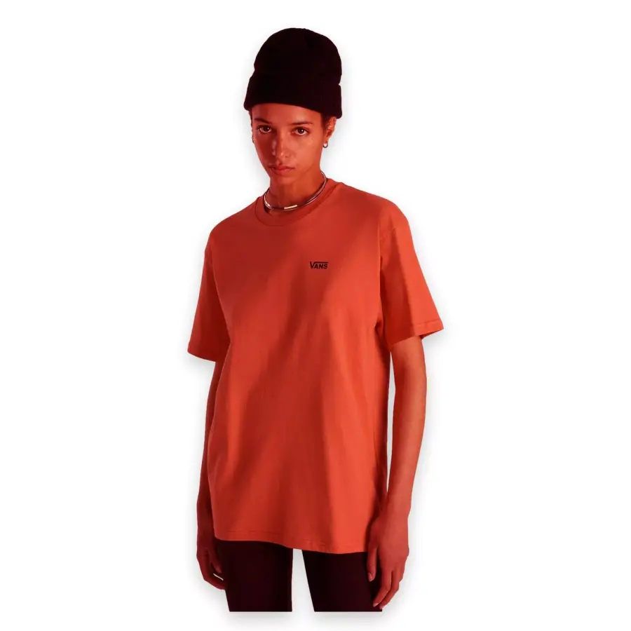 Vans Vn000P56 Salton Loose Ss Kırmızı Erkek T-Shirt | Ayakkabı Online