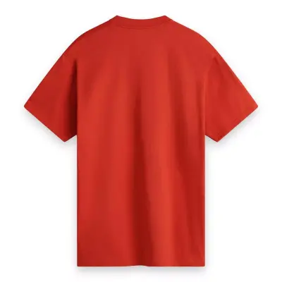 Vans Vn000P56 Salton Loose Ss Kırmızı Erkek T-Shirt - 5