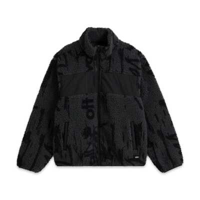 Vans Vn000Pb5 Stiller Sherpa Full Zip Ceket Siyah Erkek Ceket - Vans