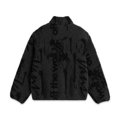 Vans Vn000Pb5 Stiller Sherpa Full Zip Ceket Siyah Erkek Ceket - Vans (1)