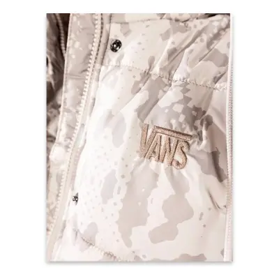 Vans Vn000Pk2 Hillgate Aop Cropped Puffer Bej Kadın Mont - 5