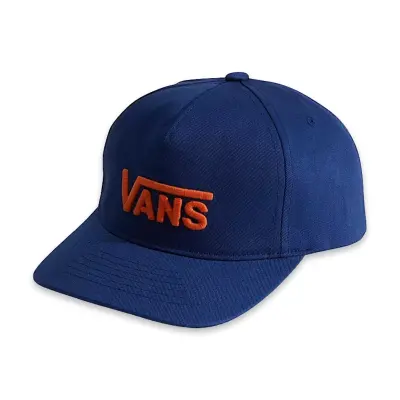 Vans Vn000Q19 Drop V Logo Snapback Lacivert Unisex Şapka 