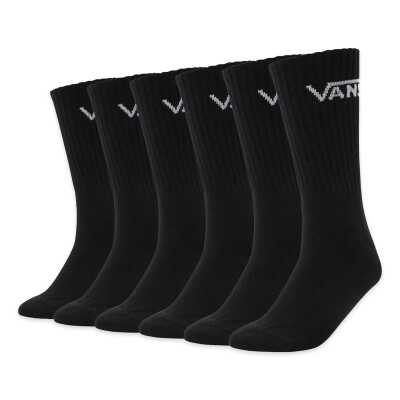 Vans Vn000Qcb Classic Crew X 6 Socks Siyah Unisex Çorap - 3