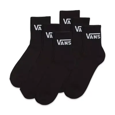 Vans Vn000Qcc Classic Half Crew Socks Siyah Unisex Çorap - 1