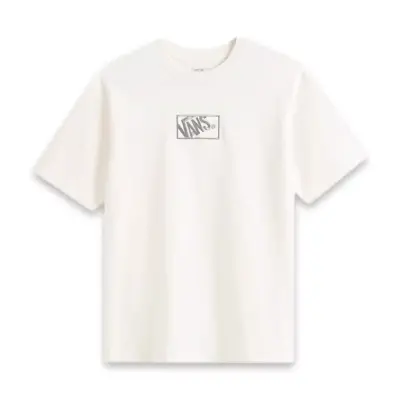 Vans Vn000Rap Blocked Box Loose Ss Kırık Beyaz Erkek T-Shirt 