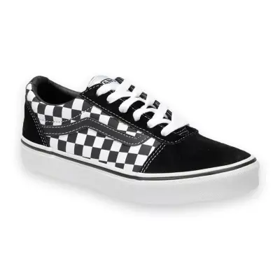 Vans Vn0A38J9 Yt Ward Sneakers Siyah Çocuk Spor Ayakkabı 