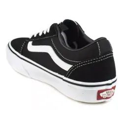 Vans Vn0A38J9 Yt Ward Sneakers Siyah Çocuk Spor Ayakkabı - 4