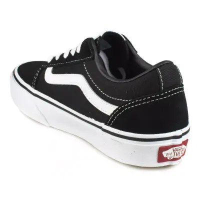 Vans Vn0A38J9 Yt Ward Sneakers Siyah Çocuk Spor Ayakkabı