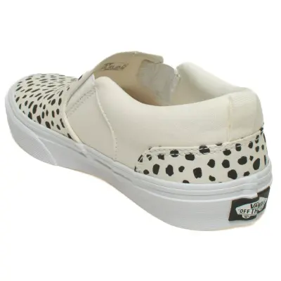 Vans Vn0A3B1W My Asher Sneakers Krem Çocuk Spor Ayakkabı - 4