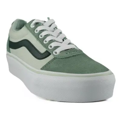 Vans Vn0A3Tlc Wm Ward Platform Sneakers Yeşil Unisex Spor Ayakkabı - 1