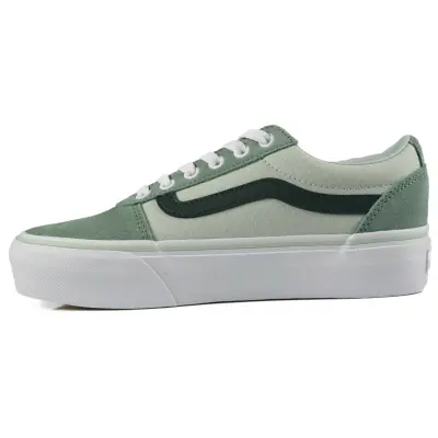 Vans Vn0A3Tlc Wm Ward Platform Sneakers Yeşil Unisex Spor Ayakkabı - 3