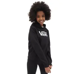 Vans Vn0A5Atn Gr Flying V Hoodie Girls Siyah Kadın Sweatshirt - 1