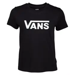 Vans Vn0A5Hnm Wm Drop V Ss Crew-B Siyah Unisex T-Shirt - 1