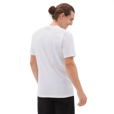 Vans Vn0A7Ucp Checkered Vans-B Beyaz Unisex T-Shirt - Vans (1)