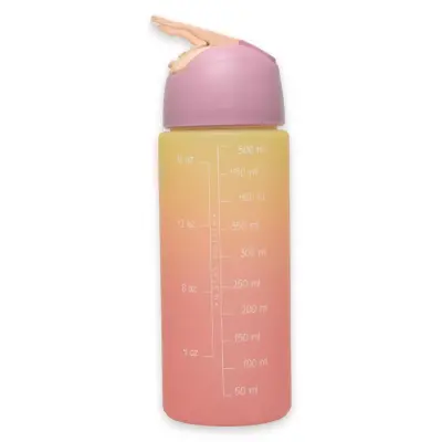 Vicco 25Ka25M100 500 Ml Su Matarası Pembe Unisex Spor Malzemeleri - 2