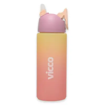 Vicco 25Ka25M100 500 Ml Su Matarası Pembe Unisex Spor Malzemeleri - 4
