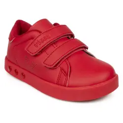 Vicco 313.b19K.100 Oyo Işıklı Kırmızı Kız Çocuk Spor Ayakkabı 