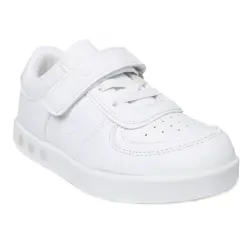 Vicco 313.F21K130 Sam Filet Işıklı Beyaz Çocuk Spor Ayakkabı - 1