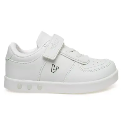 Vicco 313.P21K.130 Sam Işıklı Beyaz-Siyah Çocuk Spor Ayakkabı - 2