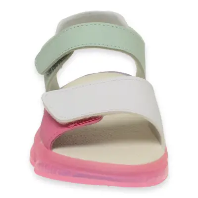 Vicco 321.B24Y223 Bebe Işıklı Çok Renkli Kız Çocuk Sandalet - 3