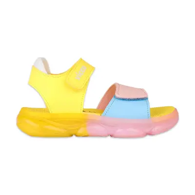 Vicco 321.B24Y223 Laura Bebe Phylon Işıklı Çok Renkli Kız Çocuk Sandalet - 1