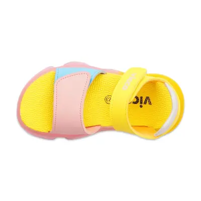 Vicco 321.B24Y223 Laura Bebe Phylon Işıklı Çok Renkli Kız Çocuk Sandalet - 3