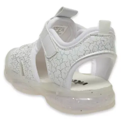 Vicco 321.E24Y211 Ilk Adım Phylon Işıklı Beyaz Çocuk Sandalet - 4