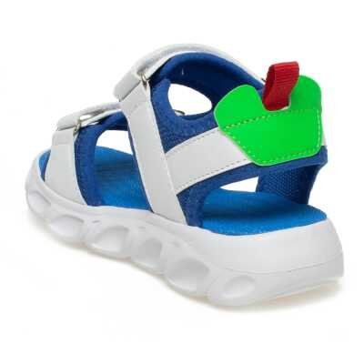 Vicco 321.P24Y204 Hilda Patik Işılklı Mavi Erkek Çocuk Sandalet - 4